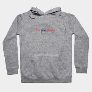 tom yum goong - Thai red and blue - Flag color Hoodie